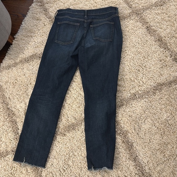 JCrew Darkwash Vintage Women's Straight Leg Jeans - Deep Indigo size 29 - Picture 3 of 4